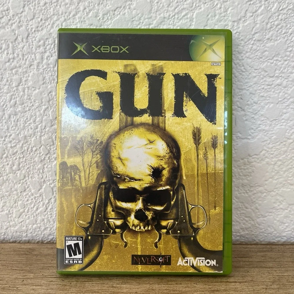 Gun (Microsoft Original Xbox, 2005) CIB Tested Working Disc